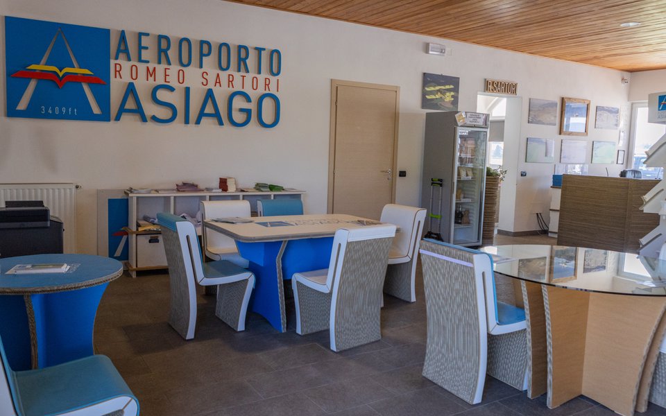 Reception dell'aeroporto